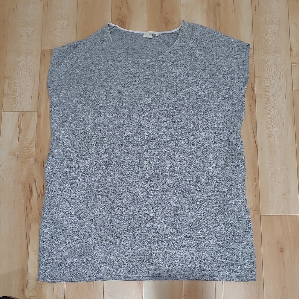 Wilfred Free Women's Size XXS Gray Knit Top With Pockets